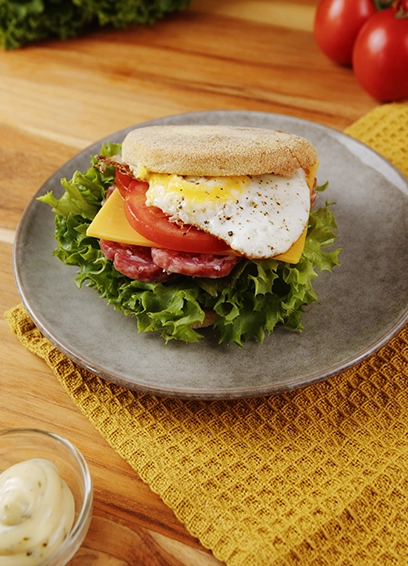 Easy Breakfast Burger