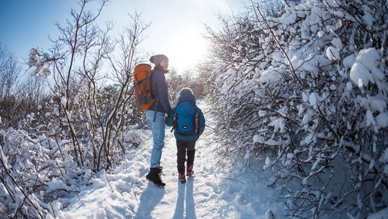 Winterwandern: Genussmomente für die kalte Jahreszeit